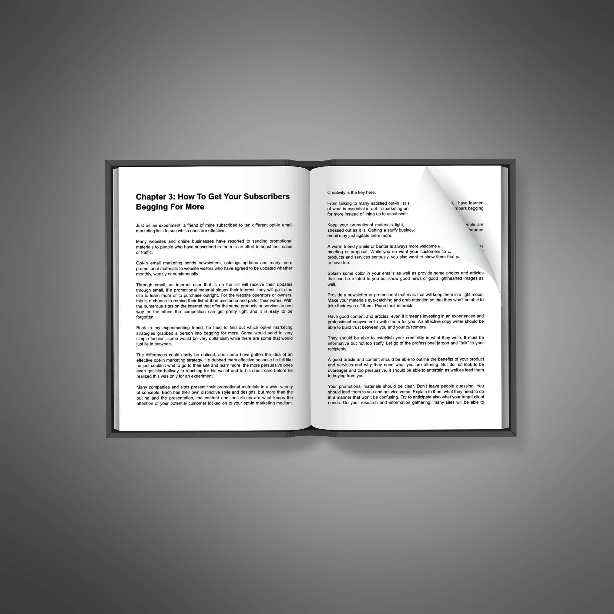Email Marketing Influence