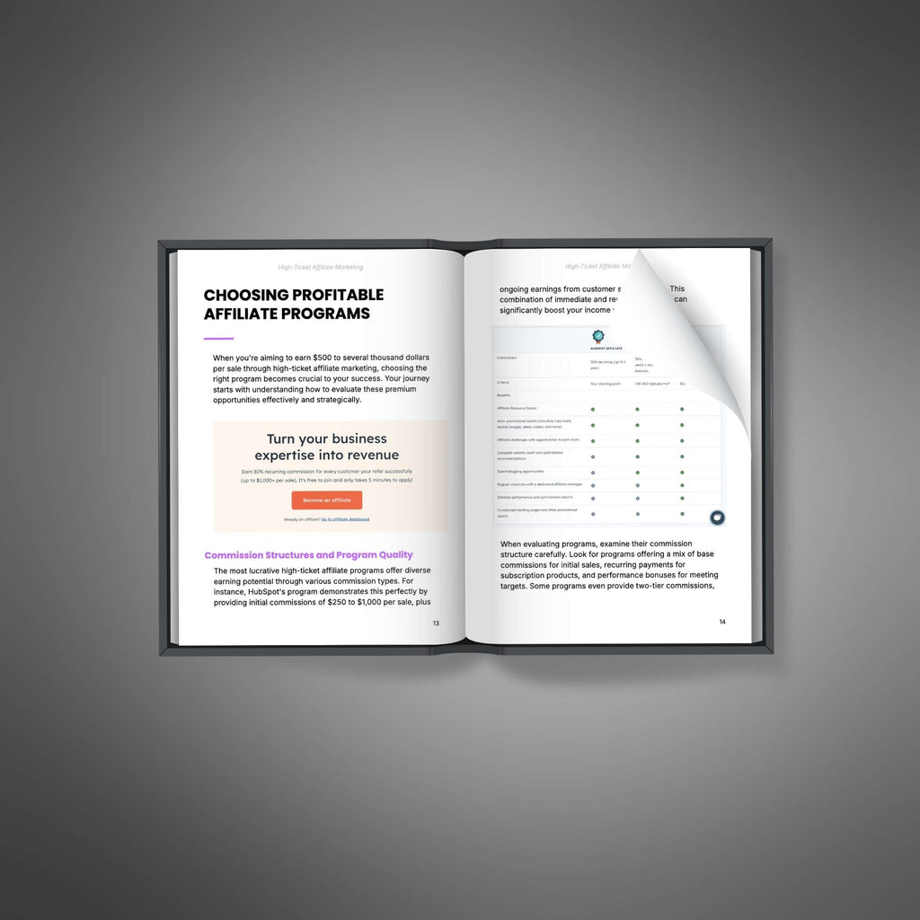 High-Ticket Affiliate Marketing - Book