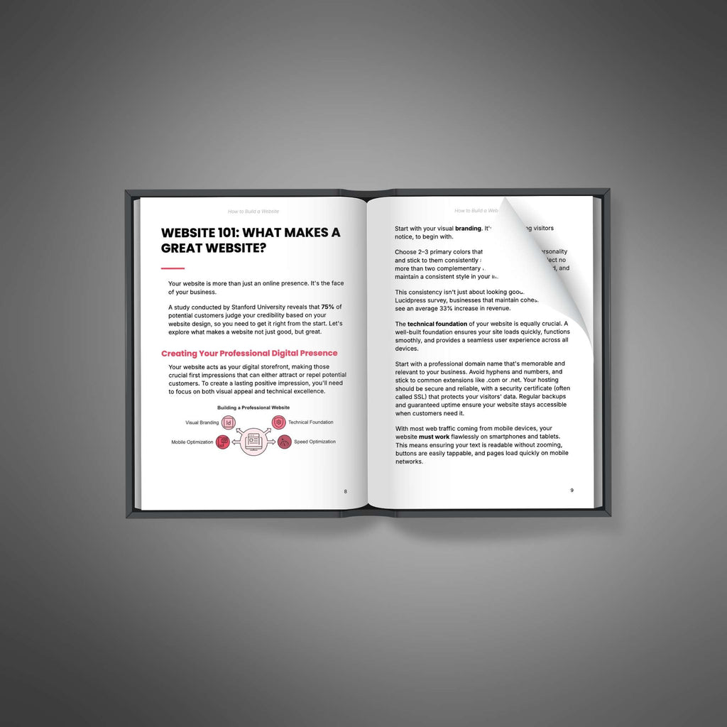 How to Build a Website Ebook