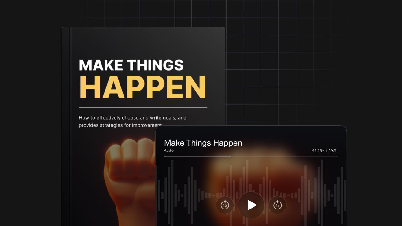 Make Things Happen