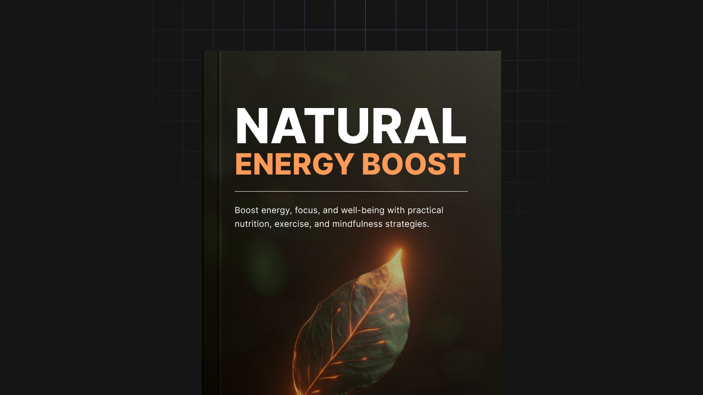 Natural Energy Boost - Book