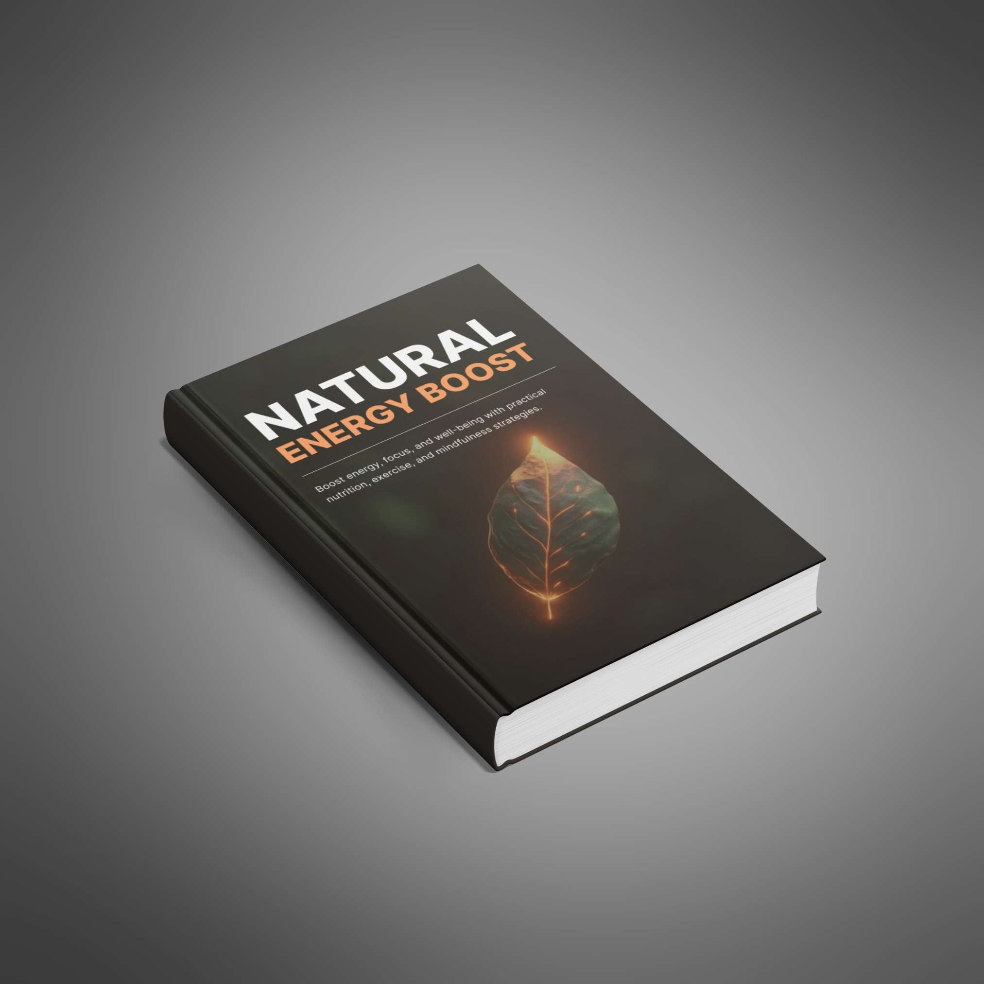 Natural Energy Boost - Book