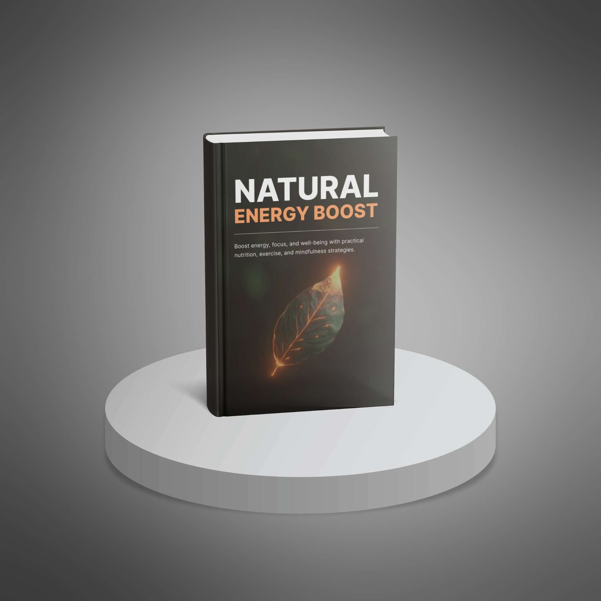 Natural Energy Boost - Book