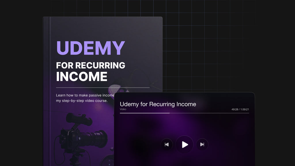 Udemy for Reccuring Income