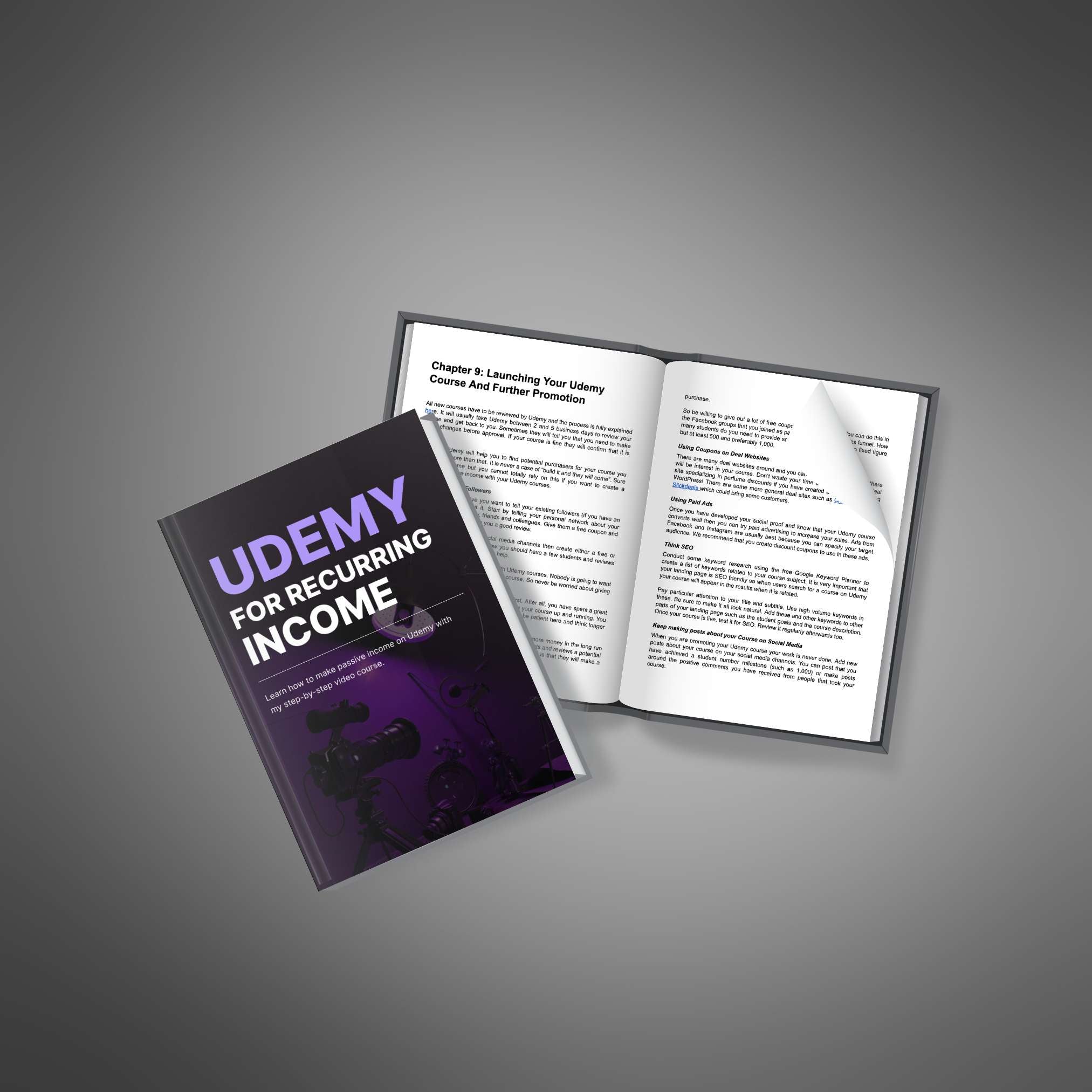 Udemy for Reccuring Income